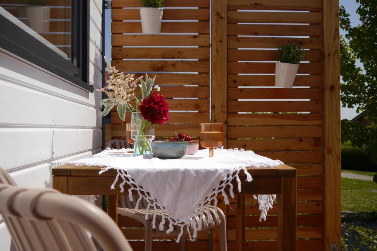 Villa Tiny House Gaensebluemchen Kirchanschoring Esterno foto