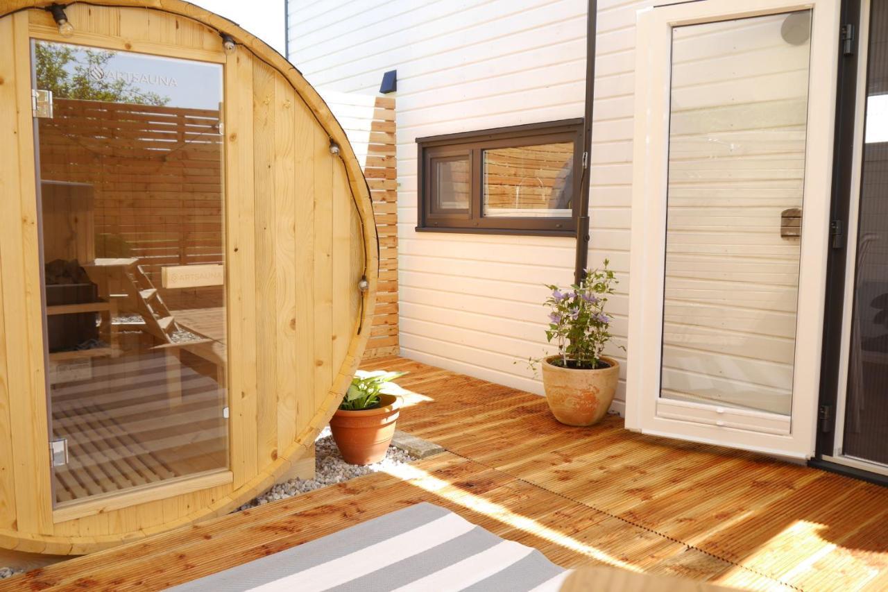 Villa Tiny House Gaensebluemchen Kirchanschoring Esterno foto