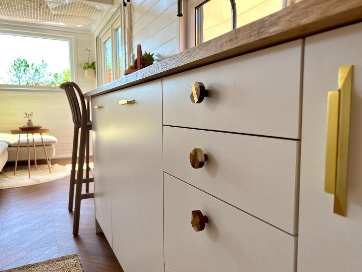 Villa Tiny House Gaensebluemchen Kirchanschoring Esterno foto