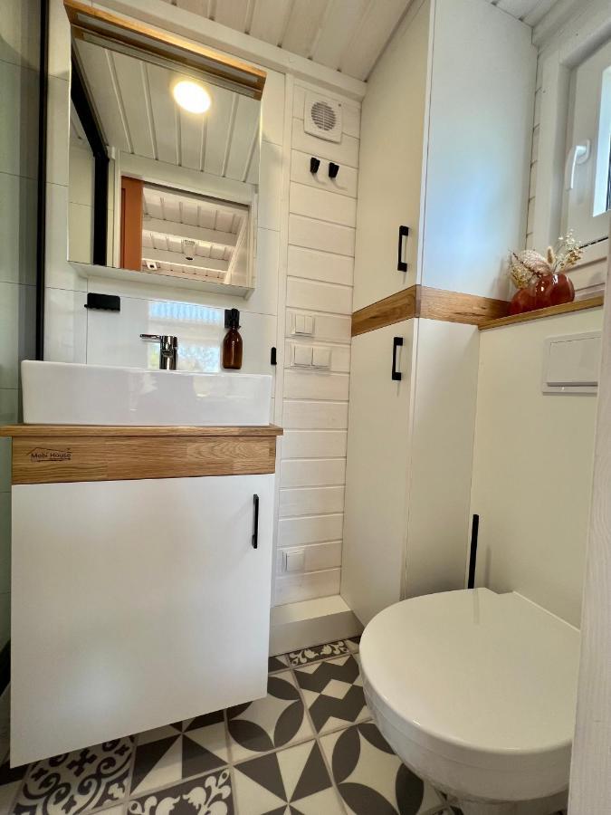 Villa Tiny House Gaensebluemchen Kirchanschoring Esterno foto