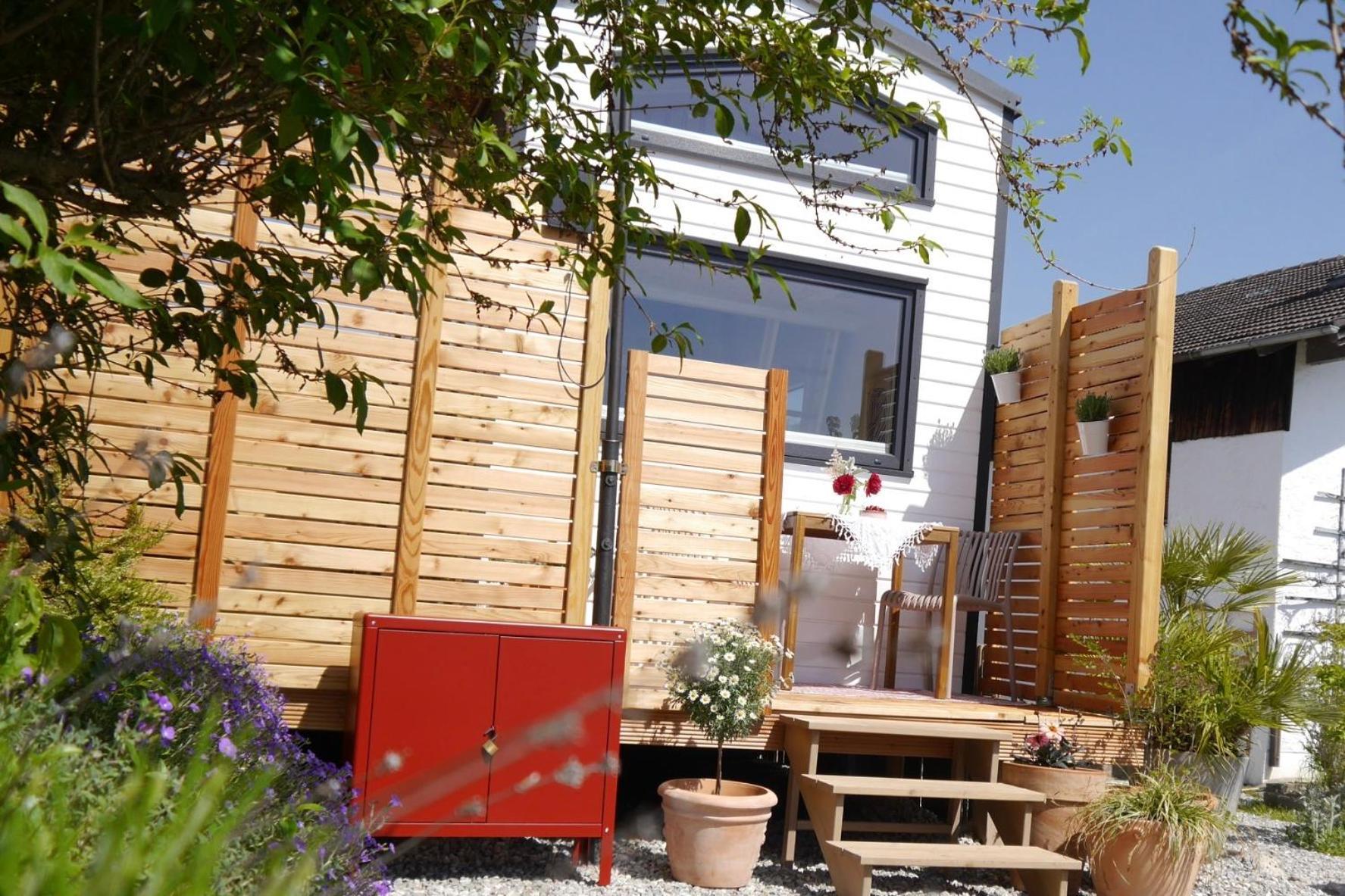 Villa Tiny House Gaensebluemchen Kirchanschoring Esterno foto